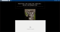 Desktop Screenshot of festivalemcimadojoelho.blogspot.com