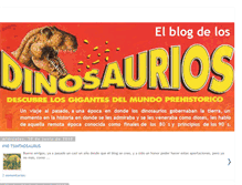 Tablet Screenshot of elbloquejurasico.blogspot.com