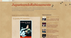 Desktop Screenshot of jugueteandorabiosamente.blogspot.com