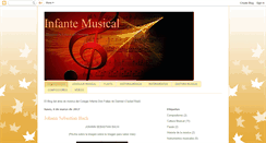 Desktop Screenshot of infantemusical.blogspot.com