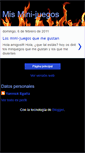 Mobile Screenshot of mismini-juegos.blogspot.com