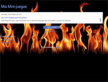 Tablet Screenshot of mismini-juegos.blogspot.com
