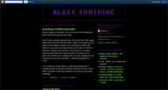 Desktop Screenshot of blacksunshyn.blogspot.com