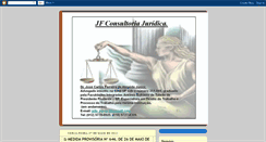 Desktop Screenshot of jfconsultoriajuridica.blogspot.com