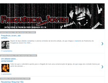 Tablet Screenshot of frequenciajovem.blogspot.com