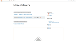 Desktop Screenshot of cuinaenbolquers.blogspot.com