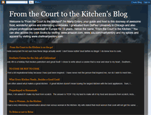 Tablet Screenshot of fromthecourttothekitchen.blogspot.com