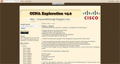 Desktop Screenshot of ccna4walkthrough.blogspot.com