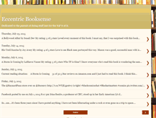 Tablet Screenshot of eccentricbooksense.blogspot.com