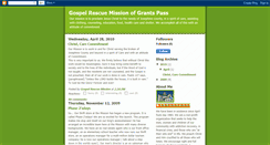 Desktop Screenshot of gospelrescuemissiongp.blogspot.com