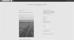 Desktop Screenshot of jurek-impressions.blogspot.com