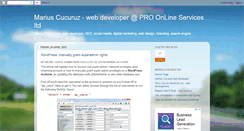 Desktop Screenshot of marius-cucuruz.blogspot.com