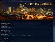 Tablet Screenshot of newcitychurchcalgary.blogspot.com
