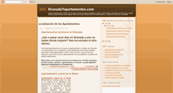 Desktop Screenshot of granada-y-apartamentos.blogspot.com