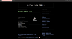 Desktop Screenshot of melkintrummetal.blogspot.com