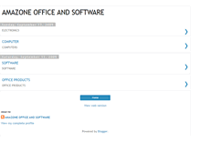 Tablet Screenshot of amazon-office-software.blogspot.com