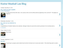 Tablet Screenshot of koshermeatballlawblog.blogspot.com