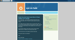 Desktop Screenshot of fcochran-eyeonhate.blogspot.com