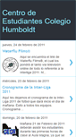 Mobile Screenshot of centrodeestudiantescolegiohumboldt.blogspot.com