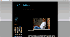 Desktop Screenshot of ichristian3030.blogspot.com