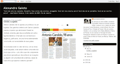 Desktop Screenshot of alexandregaioto.blogspot.com