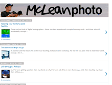 Tablet Screenshot of mcleanphoto.blogspot.com