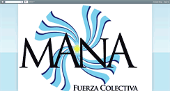 Desktop Screenshot of manafuerzacolectiva.blogspot.com