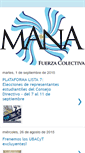 Mobile Screenshot of manafuerzacolectiva.blogspot.com