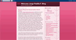 Desktop Screenshot of padillajorge.blogspot.com