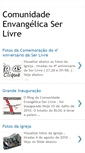 Mobile Screenshot of comunidadeserlivre.blogspot.com