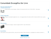 Tablet Screenshot of comunidadeserlivre.blogspot.com