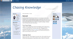 Desktop Screenshot of chasing-knowledge.blogspot.com