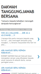 Mobile Screenshot of dakwah-tanggungjawab.blogspot.com