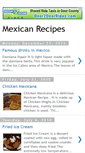 Mobile Screenshot of easy-mexicanrecipes.blogspot.com