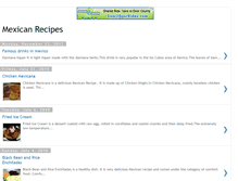 Tablet Screenshot of easy-mexicanrecipes.blogspot.com