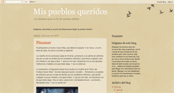 Desktop Screenshot of mispueblosqueridos.blogspot.com