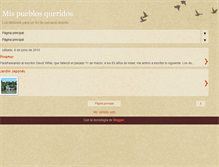 Tablet Screenshot of mispueblosqueridos.blogspot.com