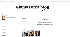 Desktop Screenshot of evaglamazon.blogspot.com