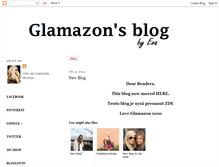 Tablet Screenshot of evaglamazon.blogspot.com