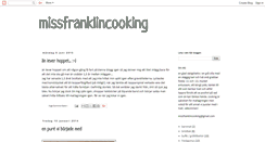 Desktop Screenshot of missfranklincooking.blogspot.com
