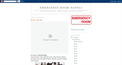 Desktop Screenshot of emergencyroomnapoli.blogspot.com