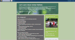 Desktop Screenshot of habitat5.blogspot.com