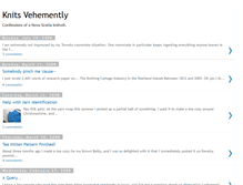Tablet Screenshot of knitsvehemently.blogspot.com
