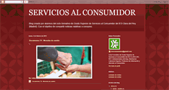 Desktop Screenshot of losconsumimos.blogspot.com