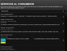 Tablet Screenshot of losconsumimos.blogspot.com