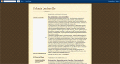 Desktop Screenshot of colonialucienville.blogspot.com