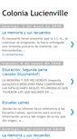 Mobile Screenshot of colonialucienville.blogspot.com