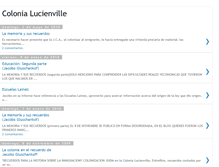 Tablet Screenshot of colonialucienville.blogspot.com