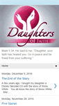 Mobile Screenshot of daughters-of-faith.blogspot.com