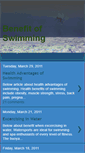 Mobile Screenshot of benefitofswimming.blogspot.com